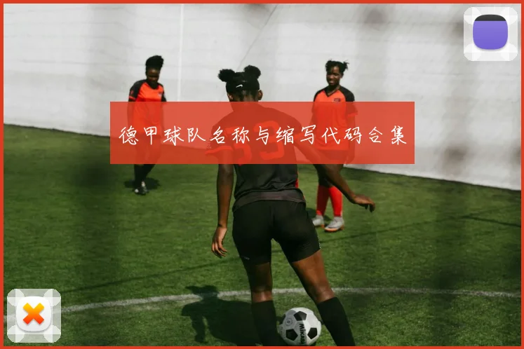 德甲球队名称与缩写代码合集