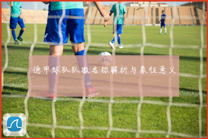 德甲球队队徽名称解析与象征意义